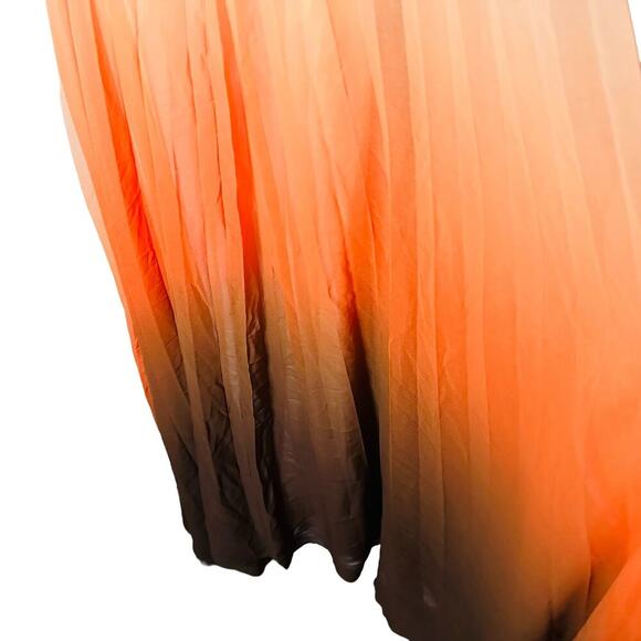 RACHEL RACHEL ROY Lively Earth-Toned Midcutout Adjustable Straps Maxi Dress 8 - Picture 12 of 16